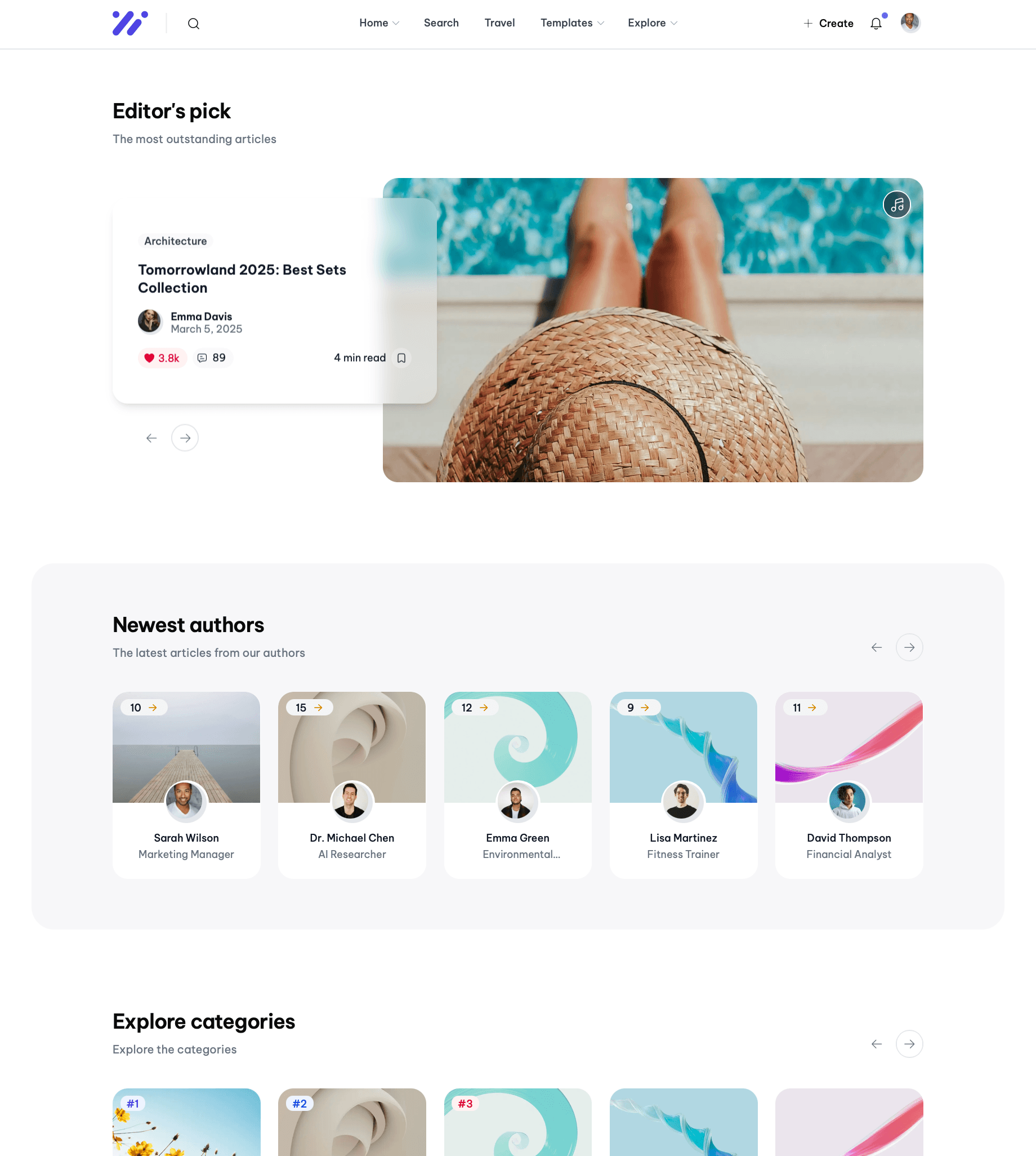 Home page 1